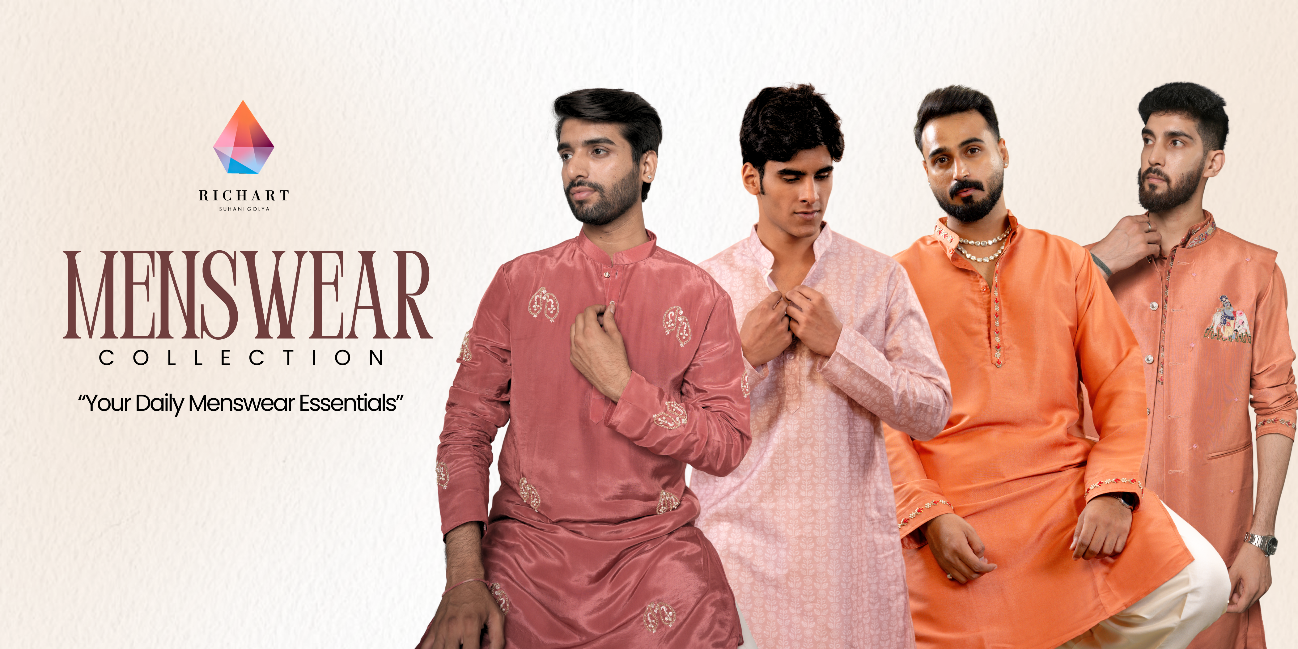 Men's outfits for every ocassion : A complete style guide by Richart by Suhani